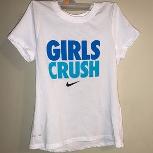 Girls crush Nike T-shirt